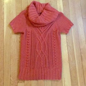 H&M cable knit sweater short sleeve